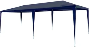 vidaXL Namiot imprezowy, 3 x 6 m, PE, niebieski - Pawilony ogrodowe - miniaturka - grafika 12