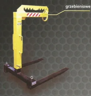 808 HYLDROBLE Widły do palet grzebieniowe udźwig 2 T długość wideł 1000mm robocza 170cm) 80879544 79544-uniw - Wyposażenie gospodarstwa rolnego - miniaturka - grafika 3