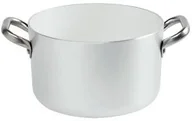 Rondle - Pentole Agnelli pentole agnelli rondel, małe, aluminium, 2 uchwyty ze stali nierdzewnej, kolor srebrny PCMX0428 - miniaturka - grafika 1