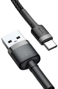 Baseus Kabel Kevlar USB-C 3A 1M grey black CATKLF-BG1 - Kable USB - miniaturka - grafika 3