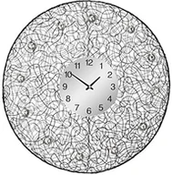 Zegary - Premier Prem 2200829 Zegar ścienny, diament/szkło/metal PREM-2200829 - miniaturka - grafika 1