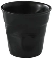 Kubki - Revol rv002114 zagięcie kubek do cappuccino 0,18 Matt Czarny RV002114 - miniaturka - grafika 1