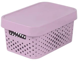 Curver Pojemnik ażurowy z przykrywką 4,5L Infinity różowy CUR-229156 - Pojemniki łazienkowe - miniaturka - grafika 4