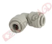 Akcesoria i części do lodówek - DMFit Kolanko do wężyka lodówki 1/4" tube x 1/4" tube AEU0404 - miniaturka - grafika 1