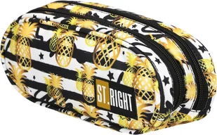 St. Majewski Plecak 3-komorowy ST.RIGHT BP-32 Złote tropiki - Plecaki szkolne i tornistry - miniaturka - grafika 18