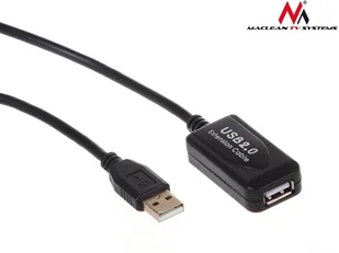 Maclean Kabel USB USB A USB A M/Ż Czarny 10m MCTV-757 - Kable USB - miniaturka - grafika 2