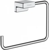 Wieszaki łazienkowe - Hansgrohe 41754000 AddStoris Wieszak na ręcznik typu Ring chrom - miniaturka - grafika 1