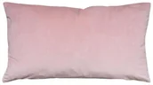 Poduszki dekoracyjne - INSPIRE Poduszka welurowa DUBBO różowa 50 x 30 cm INSPIRE - miniaturka - grafika 1