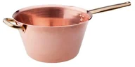 Garnki - Pentole Agnelli miedź garnków, z uchwytem z mosiądzu rur stalowych, miedź, 26 cm ALCU16526 - miniaturka - grafika 1