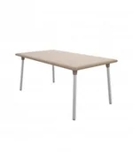 Stoły - Resol Stół New Flash 160x90 Sand 3951 - miniaturka - grafika 1