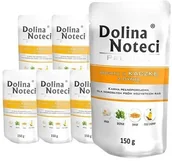 Mokra karma dla psów - Dolina Noteci Premium Bogata W Kaczkę Z Dynią 150 g x 10 sztuk - miniaturka - grafika 1