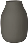 Wazony i flakony - Blomus Wazon COLORA stalowoszary 15 cm - miniaturka - grafika 1