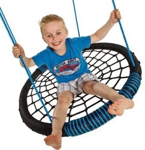 CUBS Huśtawka Gniazdo Owalna niebieska - Place zabaw - miniaturka - grafika 2