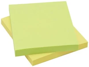 Post-It 3M Bloczek samoprzylepny (6720-YG),76x63,5mm, 2x75 kart., zawieszka, żółto-zielony 3M-FT510285156 - Etykiety samoprzylepne i bloki etykiet - miniaturka - grafika 2