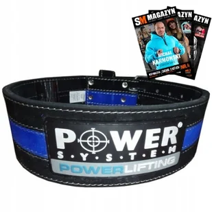 Power System Pas Skórzany Powerlifting Mocny - Pasy kulturystyczne Power System Pas Skórzany Powerlifting Mocny - Pasy kulturystyczne - miniaturka - grafika 1