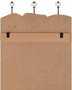 vidaXL Wieszak naścienny na okrycia wierzchnie, 120x40 cm, MEN LADIES - Wieszaki i stojaki - miniaturka - grafika 6