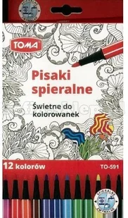 Toma Pisaki spieralne 12 kolorów - Przybory szkolne - miniaturka - grafika 4