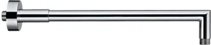 OMNIRES Ramię ścienne deszczownicy L=380 mm, chrom RA04 - Akcesoria do armatury i ceramiki - miniaturka - grafika 3