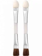 Pędzle do makijażu - Donegal Aplikatory do cieni gąbka i pędzelek 6cm 9259 2szt - miniaturka - grafika 1