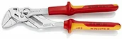 Klucze i nasadki - Knipex 86 06 250 szczypce i klucz płaski w jednym narzędziu chromowane izolowane z wielokomponentowym etui, certyfikat VDE 250 mm - miniaturka - grafika 1