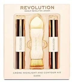 REVOLUTION zestaw Creme rozśw i kontur Dark Makeup Revolution - Pozostałe kosmetyki - miniaturka - grafika 3