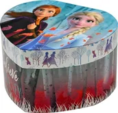 Zabawki kreatywne - Kids Euroswan Pudełko na biżuterię z lusterkiem i dźwiękami Serce Frozen 2 WD20734 - miniaturka - grafika 1