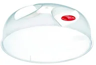 Inne naczynia kuchenne - Heidrun 1911 przejrzysta pokrywka do podgrzewania dań w kuchence mikrofalowej, średnica 30 cm, tworzywo sztuczne, 30 x 30 x 10 cm 1911 - miniaturka - grafika 1