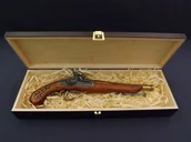 Repliki - broń - Denix SA REPLIKA PISTOLET FRANCUSKI W PUDEŁKU MODEL 1014L+P02 1014L+P02 - miniaturka - grafika 1