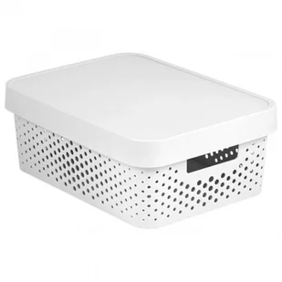 Curver POJEMNIK AŻUROWY INFINITY 11L Z PRZYKRYWKĄ BIAŁY piątek 28.07 >  229167 - Pudła i pojemniki do przechowywania - miniaturka - grafika 2