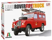 Inne - Italeri 3660S 3660S-1:24 Land Rover Fire Truck, modelarstwo, zestaw do montażu, modelarstwo, majsterkowanie, hobby, klejenie, zestaw do budowy plastiku, nielakierowany - miniaturka - grafika 1