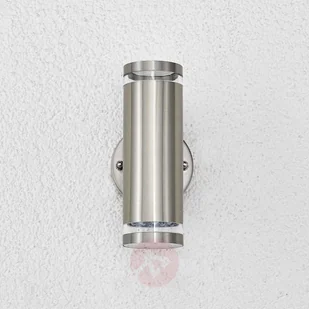 Lampenwelt Zewn Lampa ścienna TIBERIUS ze stali szl z LED - Lampy ogrodowe - miniaturka - grafika 4
