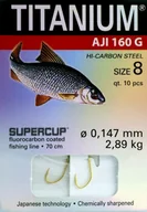 Inne akcesoria dla wędkarzy - ROBINSON Przypon Płociowy Hak 12 Śr. 0,128mm 10szt - miniaturka - grafika 1