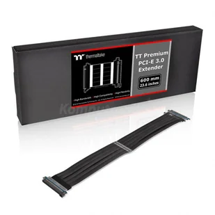 Thermaltake AC-045-CN1OTN-C1 PCI Express Extender, PCIe 16 X, czarnym przewodem, czarny 600mm AC-050-CO1OTN-C1 - Kable komputerowe i do monitorów - miniaturka - grafika 3