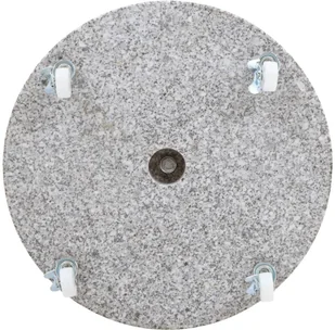 vidaXL Podstawa pod parasol, granitowa, 30 kg, okrągła, szara vidaXL - Parasole ogrodowe - miniaturka - grafika 4