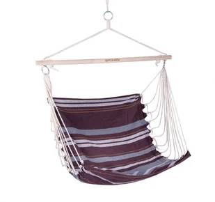 Spokey Hamak Bench Green - Fotele ogrodowe wiszące - miniaturka - grafika 3