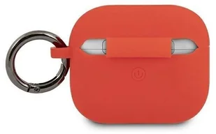 Ferrari Ferrari FEA3SILRE AirPods 3 cover czerwony/red Silicone hurtel-74874-0 - Akcesoria do słuchawek - miniaturka - grafika 2