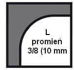 Bigownice - Argo Wymienny noź do zaokrąglacza AE-1 rozmiar L - miniaturka - grafika 1
