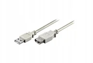 Kable komputerowe i do monitorów - Goobay Kabel Usb 2.0 Gn Usb A-wtyk Usb A 5m 480Mbp - miniaturka - grafika 1