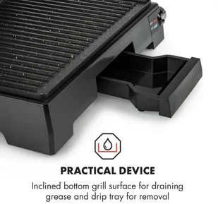 Grill elektryczny Klarstein BBQ1-Buffalo-marble - Grille elektryczne - miniaturka - grafika 7