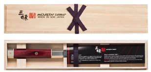 Mcusta Zanmai Nóż Zanmai Ultimate Aranami Coreless Sujishiki 240mm ZUA-1010C - Noże kuchenne - miniaturka - grafika 4