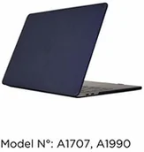 Torby na laptopy - Aiino Matowa obudowa kompatybilna z MacBook Pro 15 (2016), model A1707, A1990 - ciemnoniebieska AIMB15PROM-DB - miniaturka - grafika 1