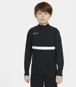 Piłka nożna - Nike Treningowa koszulka piłkarska dla dużych dzieci Dri-FIT Academy - Czerń CW6112-010 - miniaturka - grafika 1