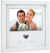 Ramki na zdjęcia - Pearhead Ramka na zdjęcie ślubne z odciskami kciuków - miniaturka - grafika 1