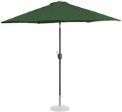 Parasole ogrodowe - Uniprodo Parasol ogrodowy zielony sześciokątny 270 cm uchylny UNI_UMBRELLA_R270GR_N - miniaturka - grafika 1