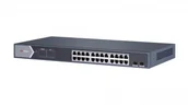 Switche - HIKVISION Switch PoE 26-portowy DS-3E0526P-E/M DS-3E0526P-E/M - miniaturka - grafika 1