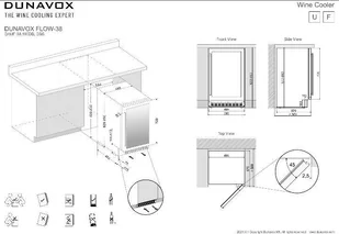 Dunavox DAUF-38.100DSS - Chłodziarki do wina - miniaturka - grafika 3