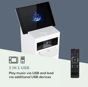 Auna Karaboom 100 Wifi Biały (CS11-Karaboom100Wifi) - Głośniki i kolumny - miniaturka - grafika 6