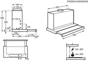 Electrolux EFP60460OX - Okapy kuchenne - miniaturka - grafika 4