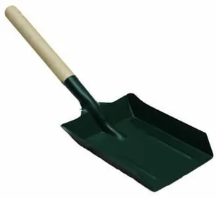 Zygmir Łopatka węglowa z drewnianym uchwytem szerokość 10cm L-09 1 - Grabie i motyki - miniaturka - grafika 2
