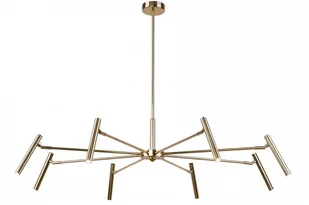 Amplex Lampa wisząca Livo 0403 złota oprawa w nowoczesnym stylu 0403 - Lampy sufitowe Amplex Lampa wisząca Livo 0403 złota oprawa w nowoczesnym stylu 0403 - Lampy sufitowe - miniaturka - grafika 1